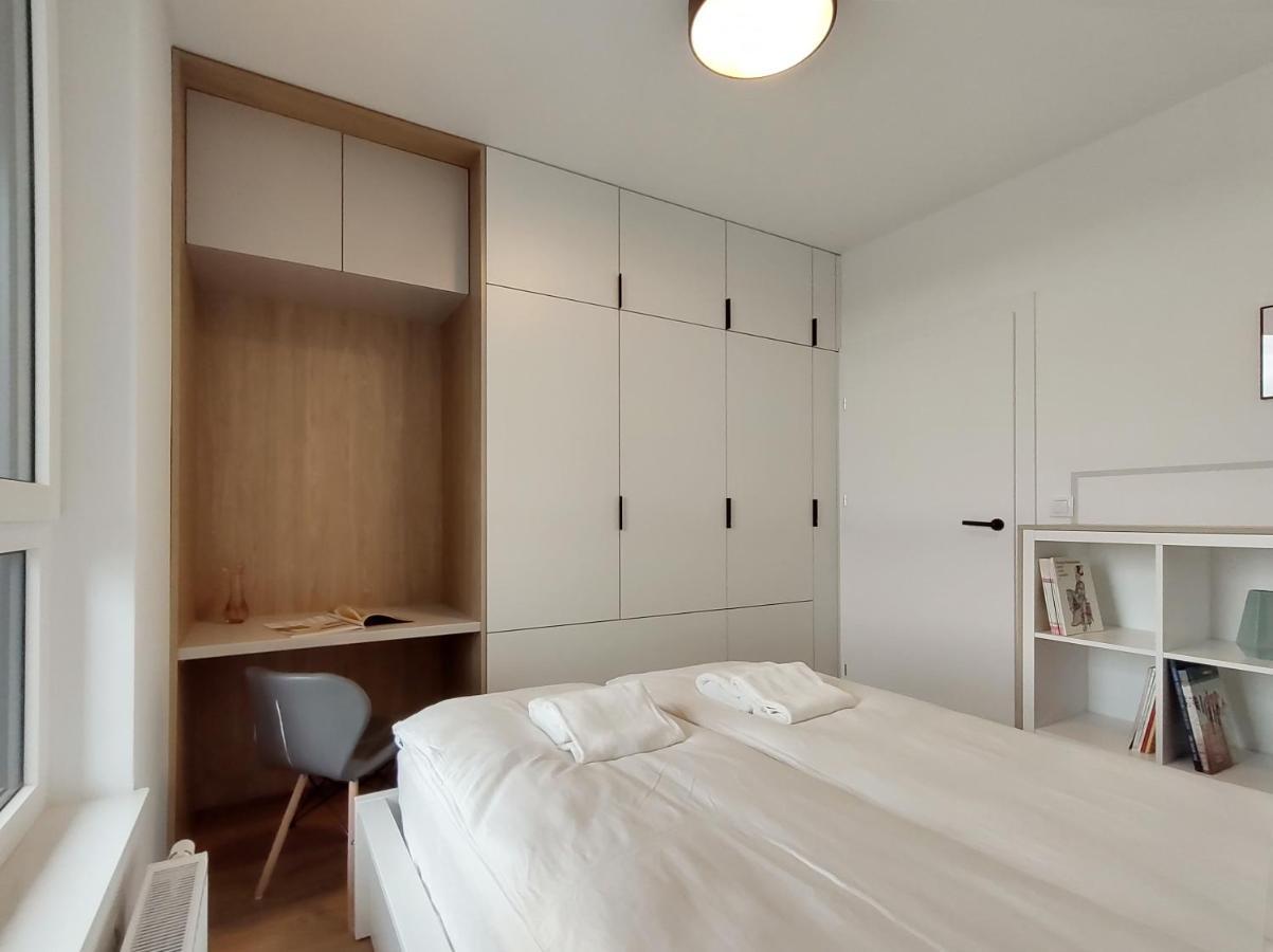 Elegant 3City Apartment With Parking In Gdansk By Noclegi Renters Esterno foto