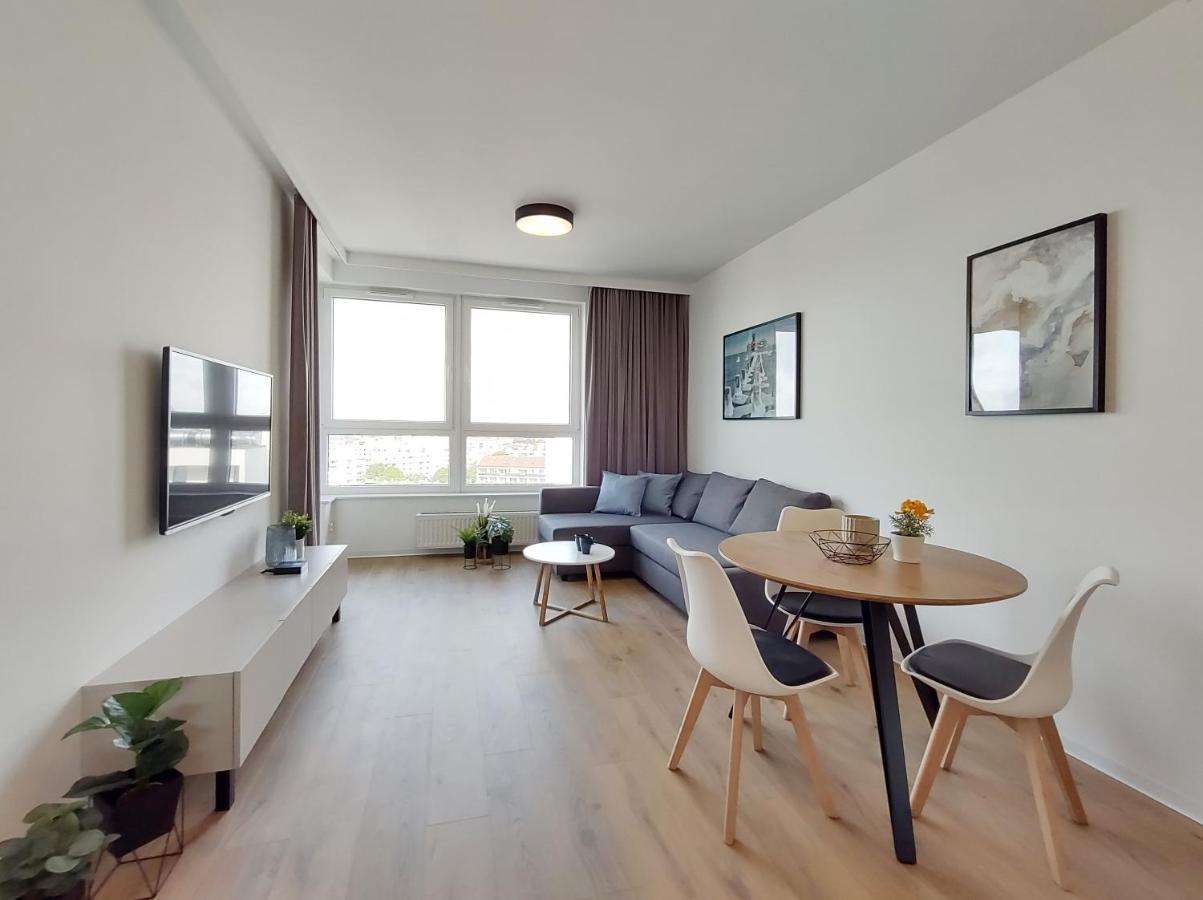 Elegant 3City Apartment With Parking In Gdansk By Noclegi Renters Esterno foto