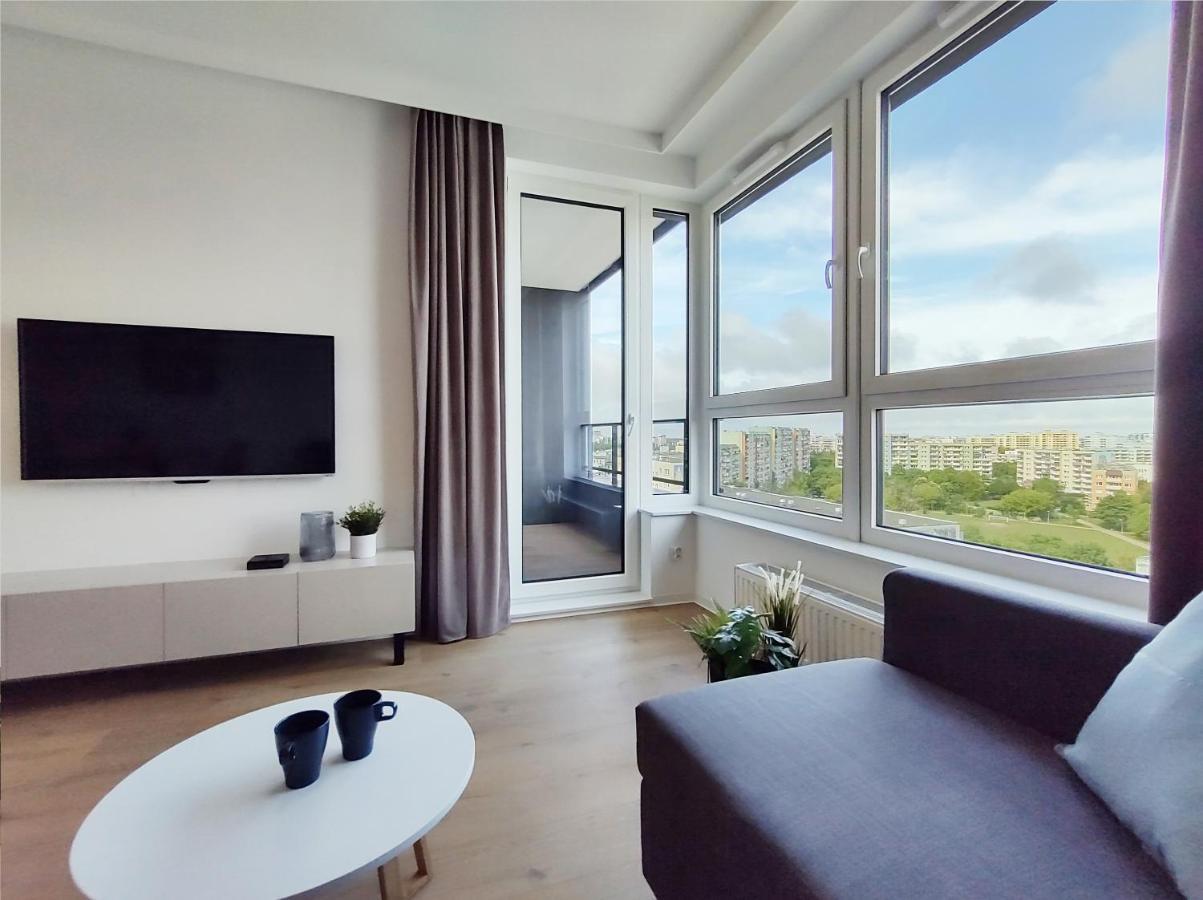 Elegant 3City Apartment With Parking In Gdansk By Noclegi Renters Esterno foto